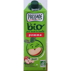 NECTAR BIO PRESSADE POMME BRIQUE EN CARTON DE 1.5L - PACK DE 6
