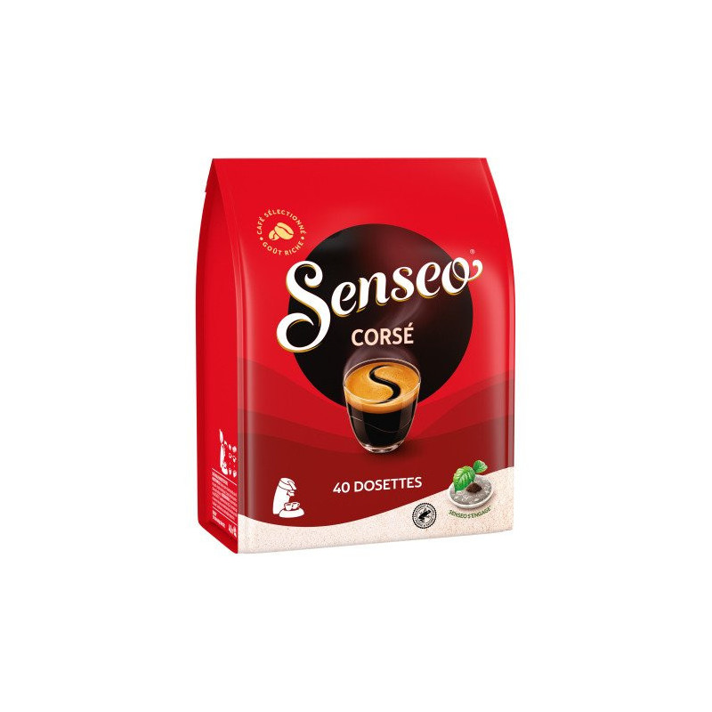 SENSEO CORSÉ PAQUET DE 40 DOSETTES