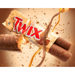 TWIX BARRE DE CHOCOLAT - PACK DE 7 SACHETS