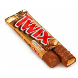 TWIX BARRE DE CHOCOLAT - PACK DE 7 SACHETS