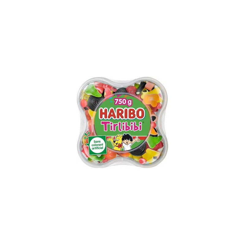 HARIBO BONBONS EN BOÎTE DE 750G