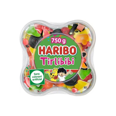 HARIBO BONBONS EN BOÎTE DE 750G