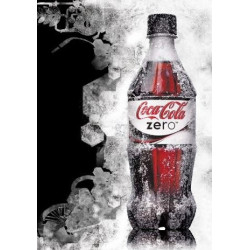 COCA COLA ZERO BOUTEILLE EN PLASTIQUE DE 50CL - PACK DE 24