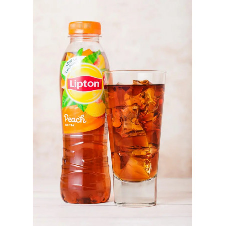 LIPTON ICE TEA BOUTEILLE EN PLASTIQUE DE 50CL - PACK DE 24