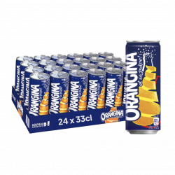 ORANGINA CANETTE DE 33CL - PACK DE 24