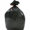 SAC PLASTIQUE NOIR 50L 30 MICRONS - LOT DE 100 SACS