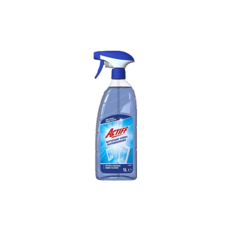 ACTIFF NETTOYANT VITRES - SPRAY DE 1L