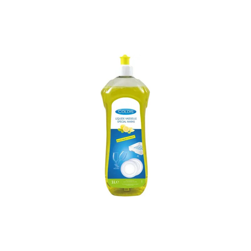 COLDIS LIQUIDE VAISSELLE CITRON - FORMAT 1L