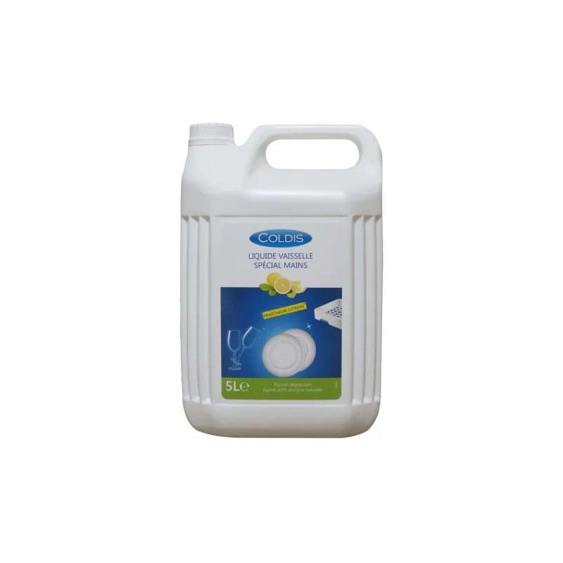 COLDIS LIQUIDE VAISSELLE CITRON - BIDON DE 5L