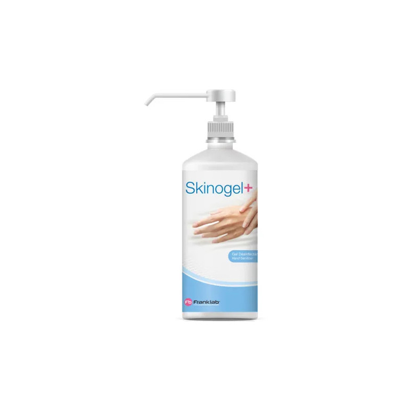 SKINOGEL+ GEL HYDROALCOOLIQUE - POMPE DE 500ML