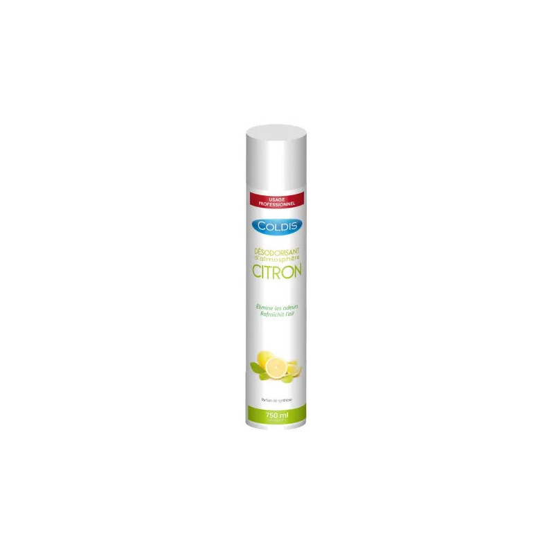 COLDIS DESODORISANT CITRON AEROSOL 750ML
