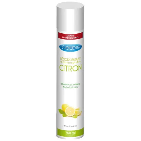 COLDIS DESODORISANT CITRON AEROSOL 750ML