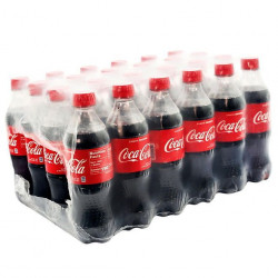 COCA COLA ORIGINAL BOUTEILLE EN PLASTIQUE DE 50CL - PACK DE 24