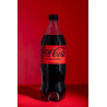 COCA COLA ZERO BOUTEILLE EN PLASTIQUE DE 1L - PACK DE 12
