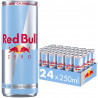 RED BULL SANS SUCRE CANETTE DE 25CL - PACK DE 24