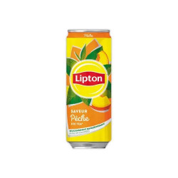 LIPTON ICE TEA CANETTE DE 33CL - PACK DE 24
