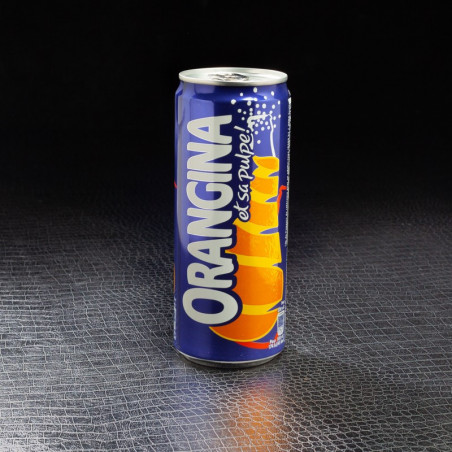 ORANGINA CANETTE DE 33CL - PACK DE 24