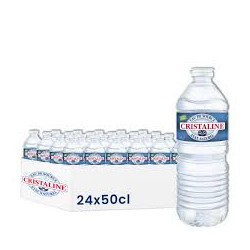 CRISTALINE BOUTEILLE EN PLASTIQUE DE 50CL - PACK DE 24
